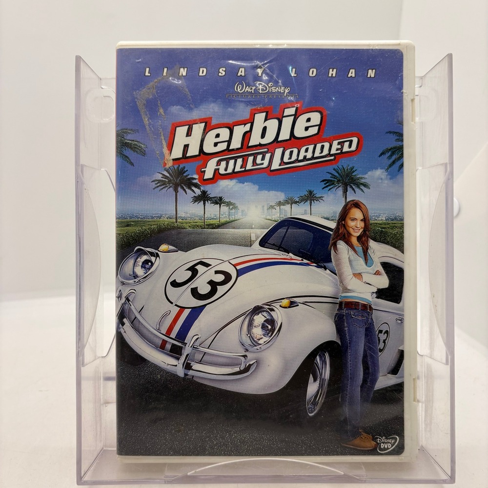 Herbie Fully Loaded DVD Walt Disney Lindsay Lohan 2005 Widescreen 786936288261